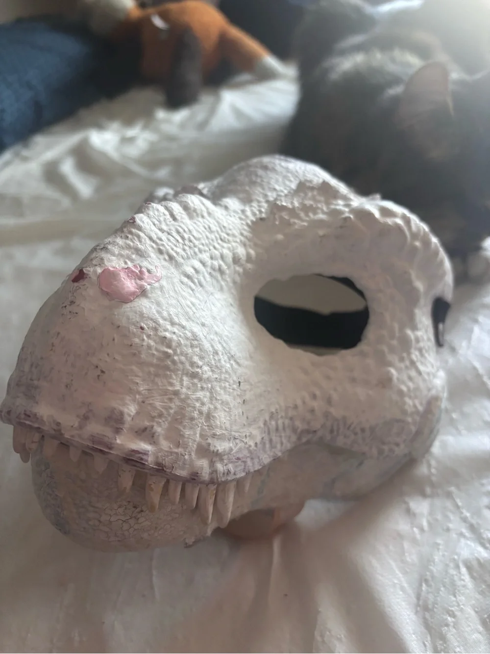 T. rex Dino Fursuit head mask handmade Jurassic park Jurassic World